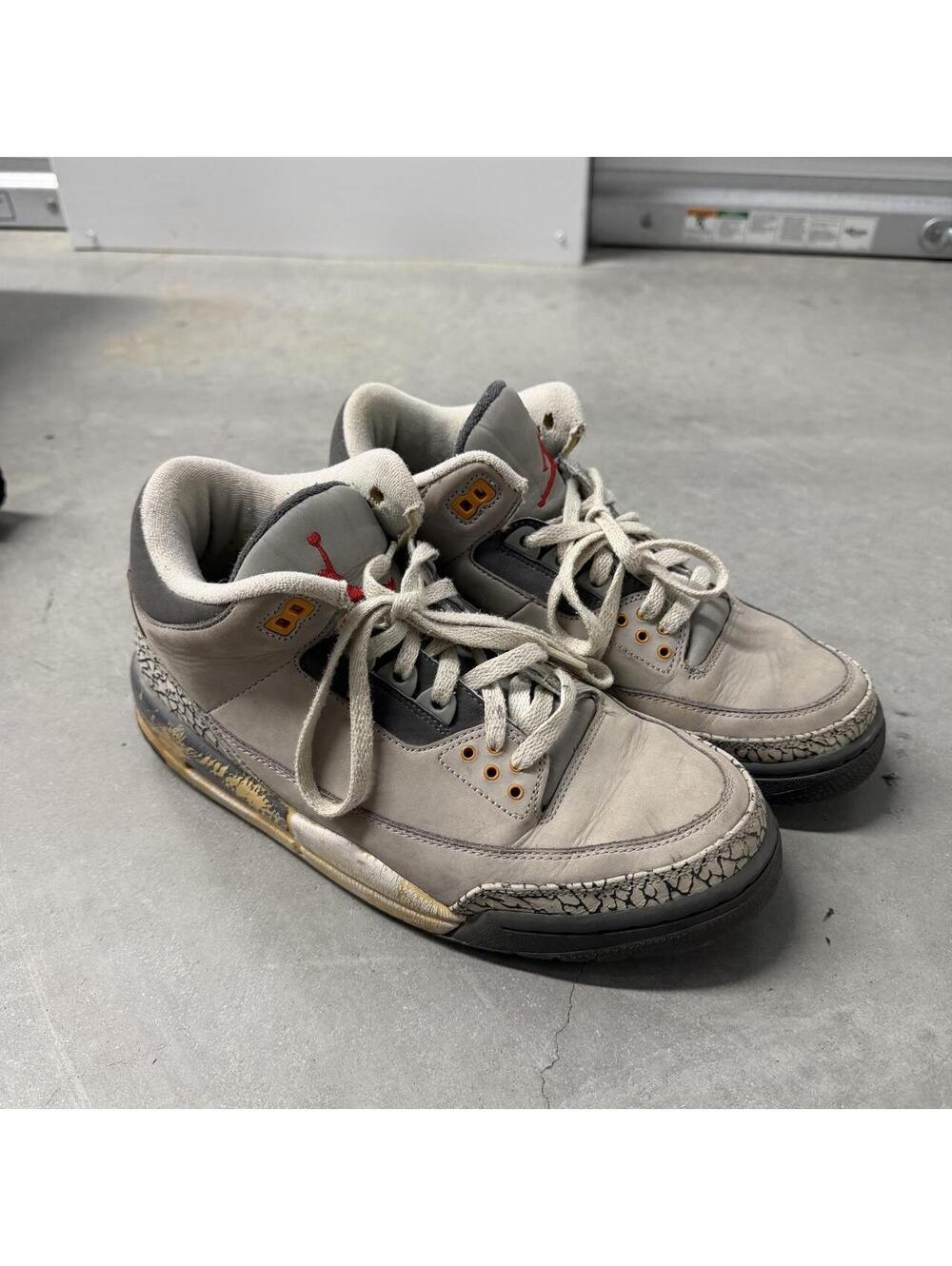 2007 Air Jordan 3 Retro Cool Grey 315297-062 Mens Size 9.5 OG Vintage Project